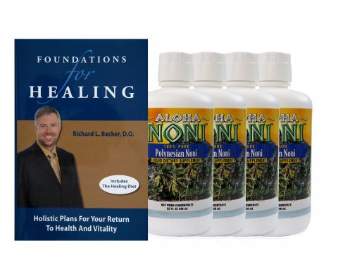 Dr. Becker Book Special - Regular Aloha Noni Juice